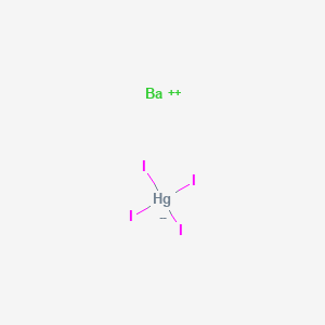 molecular formula BaHgI4 B592855 Barium mercuric iodide CAS No. 10048-99-4