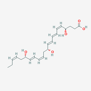 molecular formula C22H32O5 B592859 Resolvin D3 CAS No. 916888-47-6