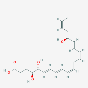 molecular formula C22H32O5 B592861 Resolvin D4 