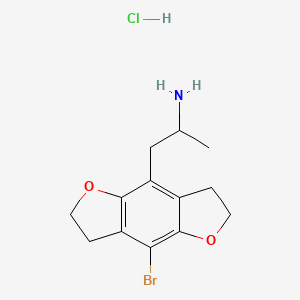 molecular formula C13H17BrClNO2 B592872 3C-B-fly (hydrochloride) CAS No. 178557-19-2