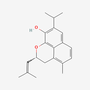 molecular formula C20H24O2 B592889 Sahandol CAS No. 1452398-07-0