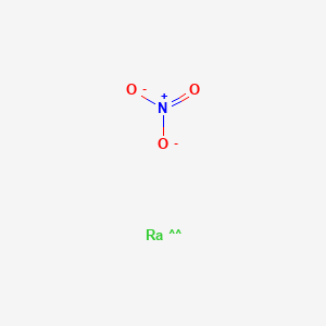 molecular formula NO3Ra- B592933 Radium nitrate CAS No. 10213-12-4