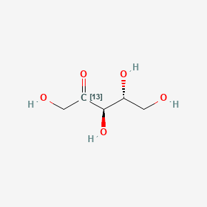 molecular formula C5H10O5 B592948 D-[2-13C]Erythro-pent-2-ulose CAS No. 131771-71-6