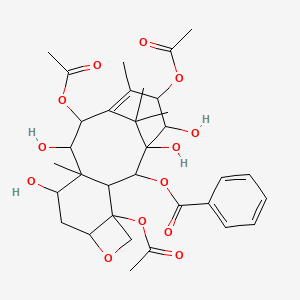 molecular formula C33H42O13 B592958 Baccatin VIII CAS No. 1623410-10-5