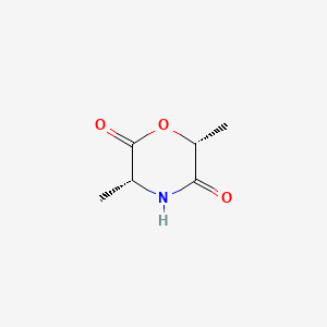 molecular formula C6H9NO3 B592982 (3R,6R)-3,6-Dimethylmorpholine-2,5-dione CAS No. 129880-52-0