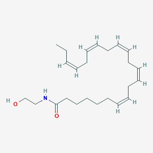 molecular formula C24H39NO2 B593005 N-(2-hydroxyethyl)-7Z,10Z,13Z,16Z,19Z-docosapentaenamide CAS No. 351317-23-2