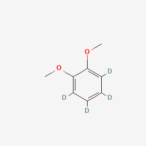 molecular formula C8H10O2 B593016 1,2-Dimethoxybenzol-3,4,5,6-D4 CAS No. 126840-15-1