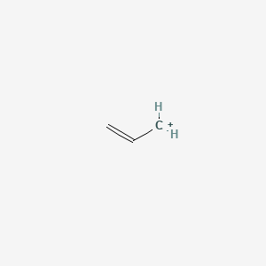 molecular formula C3H5+ B593020 Allyl cation CAS No. 1724-44-3