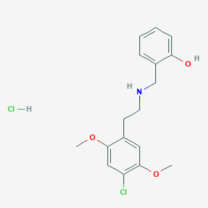 molecular formula C17H21Cl2NO3 B593021 25C-NBOH (hydrochloride) CAS No. 1539266-20-0