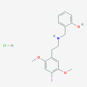 molecular formula C17H21ClINO3 B593029 25I-NBOH (hydrochloride) CAS No. 1539266-12-0