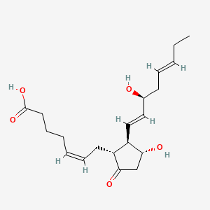 molecular formula C20H30O5 B593036 17-trans Prostaglandin E3 CAS No. 210979-33-2
