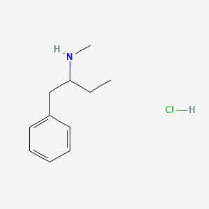 2-Methylamino-1-phenylbutane hydrochloride