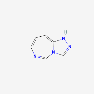 1H-[1,2,4]Triazolo[4,3-c][1,3]diazepine