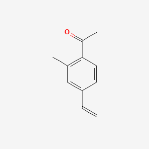 1-(4-Ethenyl-2-methylphenyl)ethanone