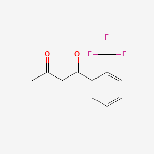 1-[2-(Trifluoromethyl)phenyl]butane-1,3-dione
