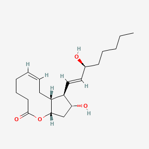 molecular formula C20H32O4 B593197 PGF2α-1,9-Lacton CAS No. 55314-48-2