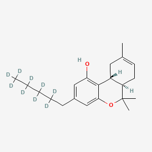 molecular formula C21H30O2 B593202 Delta8-THC-d9 CAS No. 1329805-78-8
