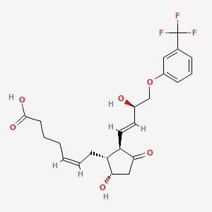 molecular formula C23H27F3O6 B593246 11-keto Fluprostenol CAS No. 62145-07-7