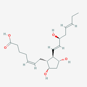 molecular formula C20H32O5 B593261 17-trans Prostaglandin F3alpha CAS No. 211100-24-2