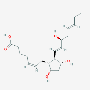 molecular formula C20H32O5 B593261 17-trans Prostaglandine F3alpha CAS No. 211100-24-2