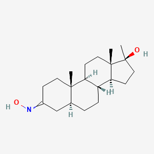 17beta-Hydroxy-17-methyl-5alpha-androstan-3-one oxime