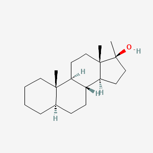 molecular formula C20H34O B593299 17-Methyl-5alpha-androstan-17beta-ol CAS No. 1229-04-5