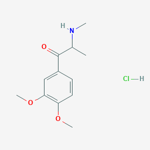 3,4-Dimethoxymethcathinone (hydrochloride)