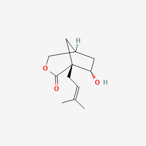 molecular formula C12H18O3 B593319 Vibralactone D CAS No. 1251748-32-9