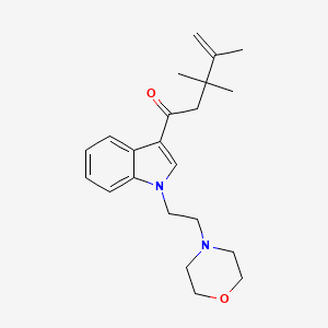 molecular formula C22H30N2O2 B593329 A-796260 Degradant CAS No. 1616469-10-3