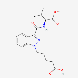 N-[[1-(4-carboxybutyl)-1H-indazol-3-yl]carbonyl]-L-valine,1-methylester