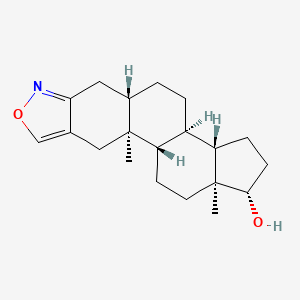 molecular formula C20H29NO2 B593352 17beta-Hydroxy-androstano[3,2-c]isoxazole CAS No. 884483-38-9