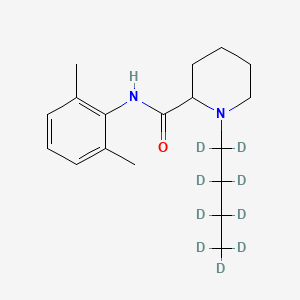 molecular formula C18H28N2O B593371 Bupivacaine-d9 CAS No. 474668-57-0
