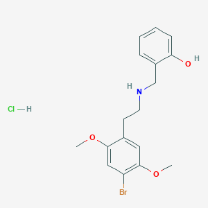 molecular formula C17H21BrClNO3 B593384 25B-NBOH (hydrochloride) CAS No. 1539266-16-4