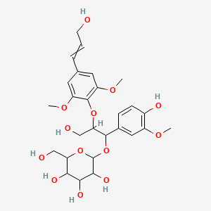 erythro-Guaiacylglycerol |A-sinapyl ether 7-O-glucoside