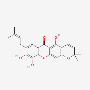 molecular formula C23H22O6 B593406 7-Prenyljacareubin CAS No. 94513-60-7