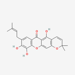 molecular formula C23H22O6 B593406 7-异戊烯基黄酮木素 CAS No. 94513-60-7