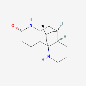 molecular formula C16H24N2O B593427 N-Demethyl-alpha-obscurine CAS No. 34399-44-5