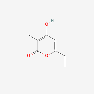 molecular formula C8H10O3 B593428 Marilactone CAS No. 34818-17-2
