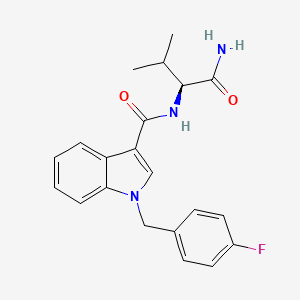 molecular formula C21H22FN3O2 B593438 AB-Fubica CAS No. 1801338-22-6