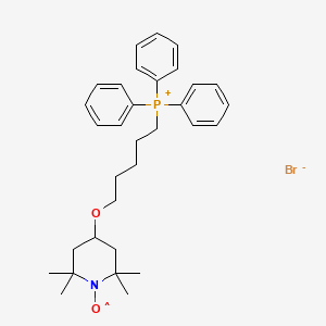molecular formula C32H42BrNO2P B593443 MitoTEMPOL CAS No. 1101113-39-6
