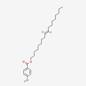 molecular formula C25H40O3 B593464 4-Hydroxybenzoic acid 9-octadecenyl ester CAS No. 137644-22-5
