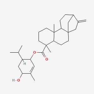 molecular formula C30H46O3 B593470 韦德拉巴亭 A CAS No. 1589488-34-5