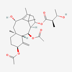 molecular formula C29H44O8 B593532 10-Deacetylyunnanxane CAS No. 1333323-17-3