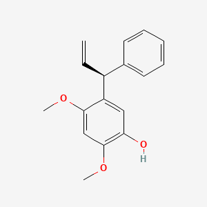 molecular formula C17H18O3 B593540 Dalbergiphenol CAS No. 52811-31-1