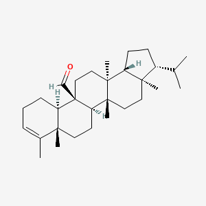 molecular formula C30H48O B593578 菲莱-3-烯-25-醛 CAS No. 147850-78-0