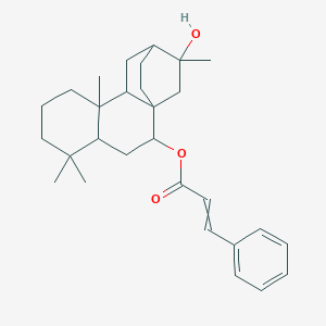 molecular formula C29H40O3 B593580 Spiratisanin B CAS No. 1902173-19-6