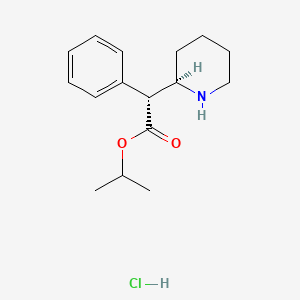 molecular formula C16H24ClNO2 B593583 (+/-)-赤藓醇异丙酯 (盐酸盐) CAS No. 1262795-94-7