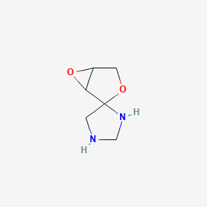 Spiro[3,6-dioxabicyclo[3.1.0]hexane-2,4'-imidazolidine]