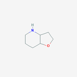 molecular formula C7H13NO B059362 Octahydrofuro[3,2-b]pyridine CAS No. 1214875-19-0