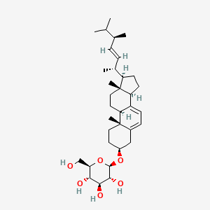 molecular formula C34H54O6 B593630 麦角固醇 3-β-D-葡萄糖苷 CAS No. 130155-33-8